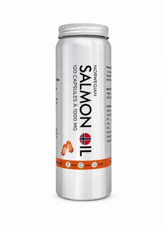 Norsk lakseolje 1000mg 120kap
