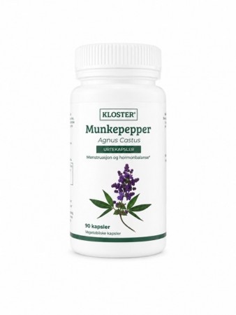 Munkepepper 90 kapsler (Agnus Castus)