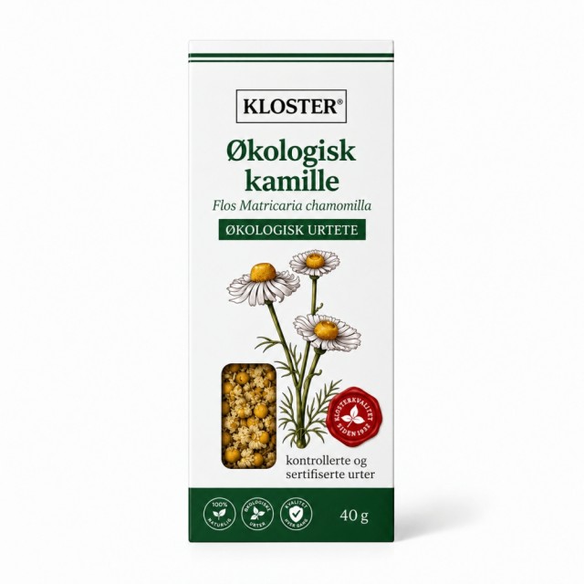 Økologisk kamille 40g Kloster